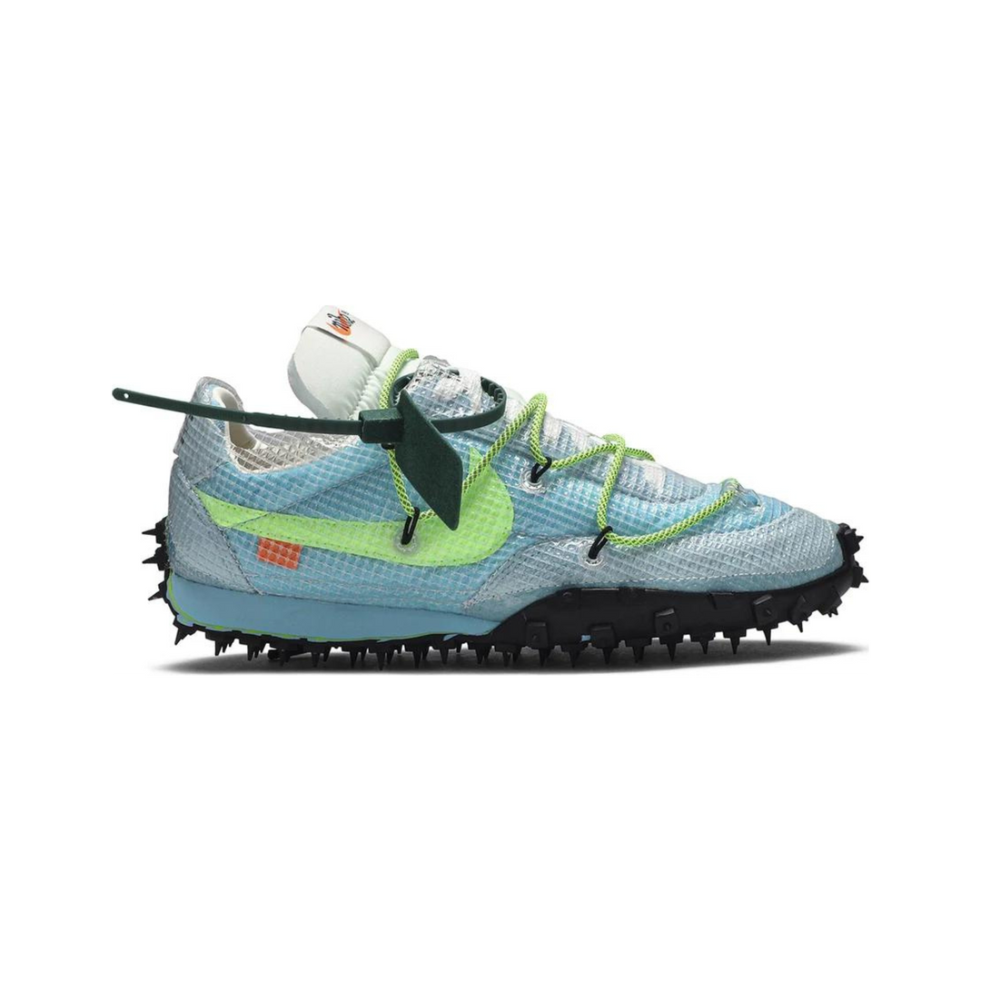Nike Waffle Racer Off-White Vivid Sky (Women's) CD8180-400 Nike Waffle Racer Off-White Vivid Sky (Women's) CD8180-400