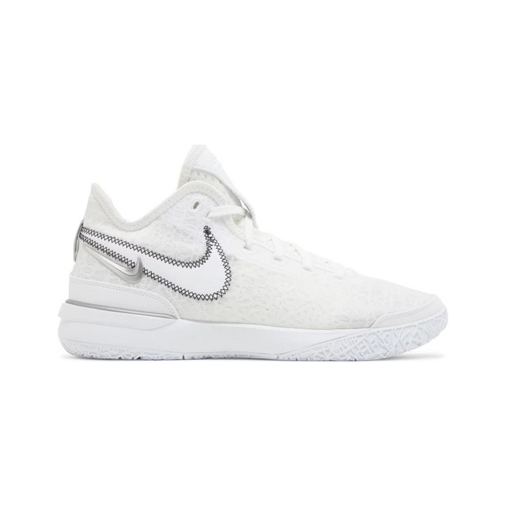 Nike Zoom LeBron NXXT Gen White Metallic Silver