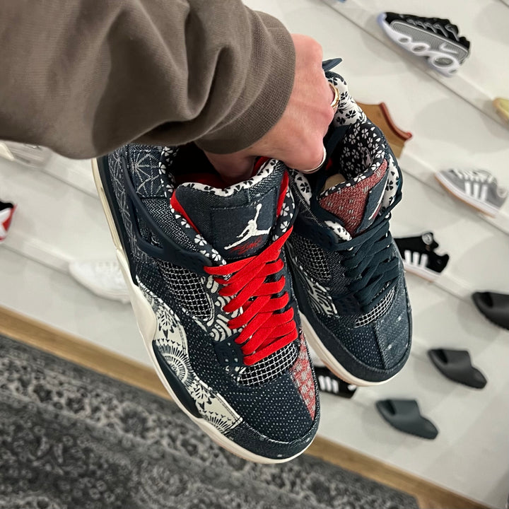 Nike Air Jordan 4 Retro Blue Sashiko Showroom NHype Lodz Polska