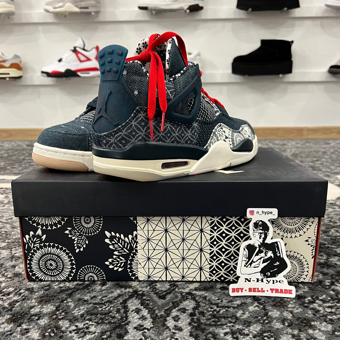 Nike Air Jordan 4 Retro Blue Sashiko Showroom NHype Lodz Polska 7