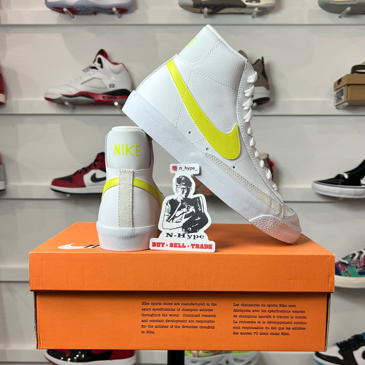 Nike Blazer Mid 77 White Lemon Venom (W) Showroom NHype Lodz Polska 1