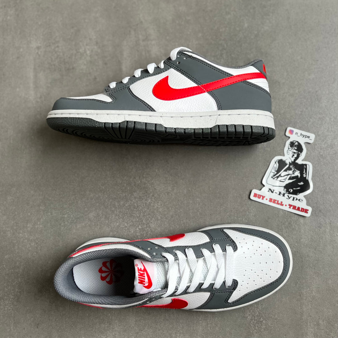 Nike Dunk Low Next Nature Smoke Grey Light Crimson (GS) Showroom NHype Lodz Polska 2