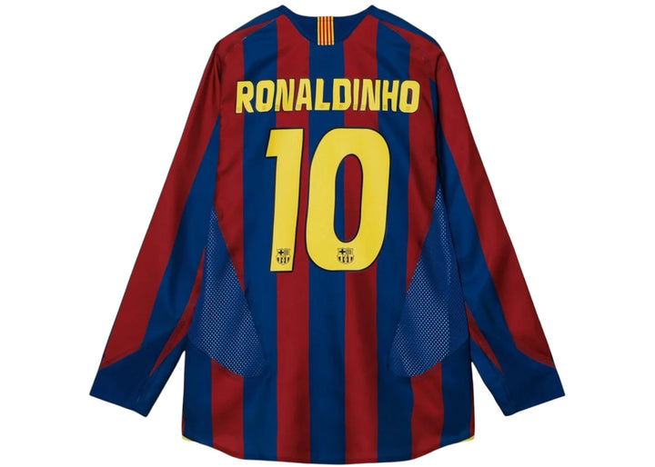 Nike FC Barcelona Re-Issue 2005/06 Ronaldinho #10 Home Jersey Multicolor - Granat - N-Hype