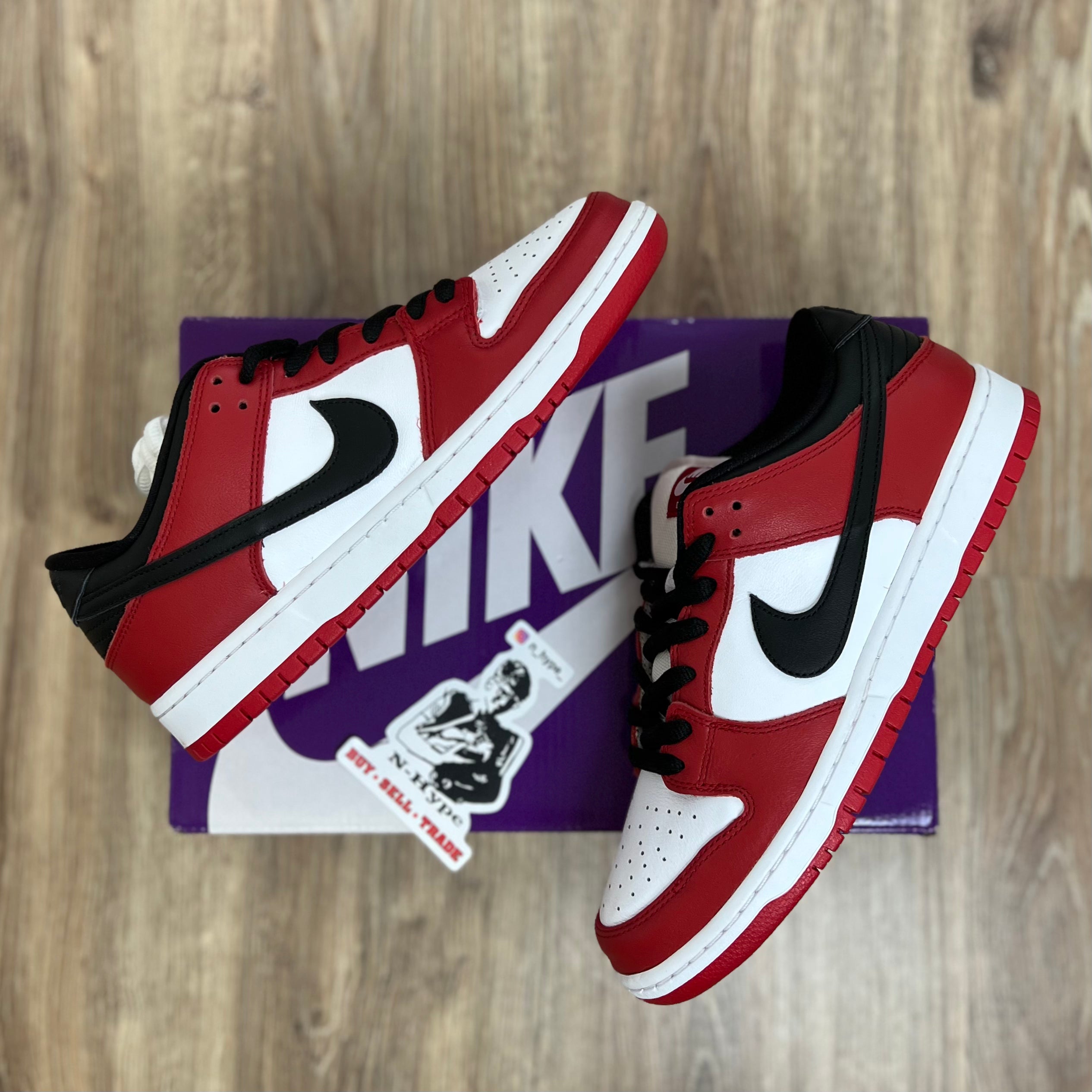 Nike SB Dunk Low J-Pack Chicago - BQ6817-600 - N-Hype