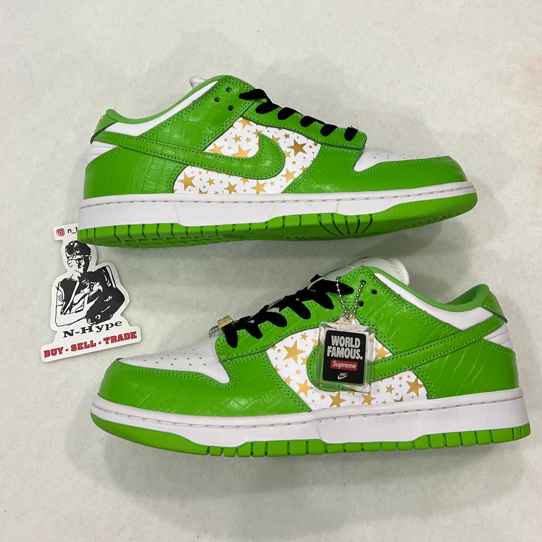 Nike SB Dunk Low Supreme Stars Mean Green (2021) Showroom NHype Lodz Polska 2