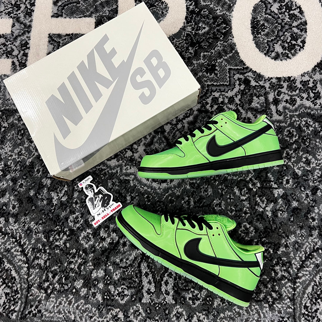 Nike SB Dunk Low The Powerpuff Girls Buttercup Showroom NHype Lodz Polska 1