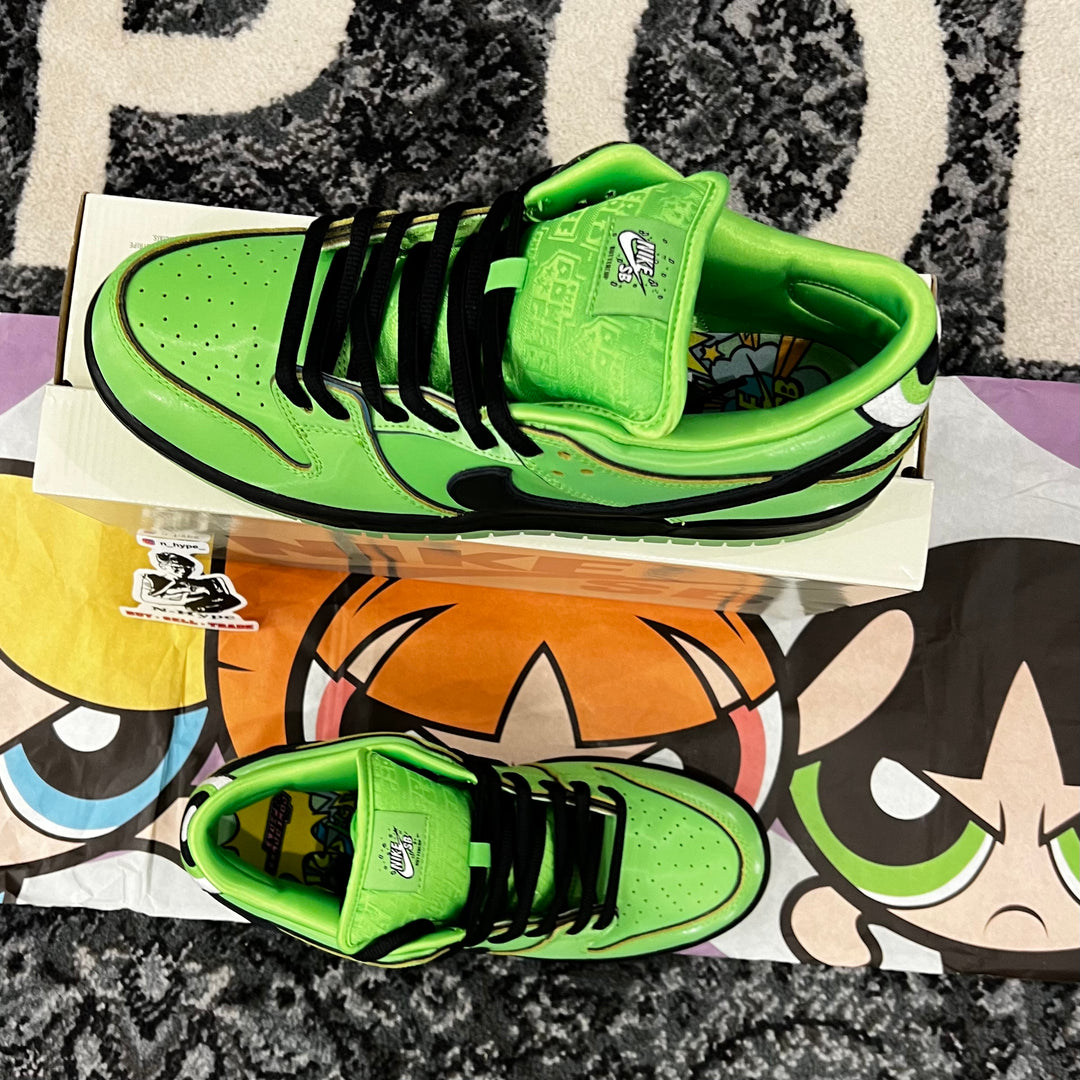 Nike SB Dunk Low The Powerpuff Girls Buttercup Showroom NHype Lodz Polska 5