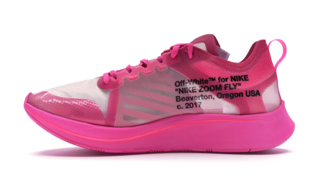 Nike Zoom Fly Off-White Pink bok wewnetrzny Lodz Polska