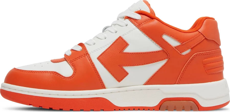 OFF-WHITE Out Of Office OOO Low Tops Weiß Orange