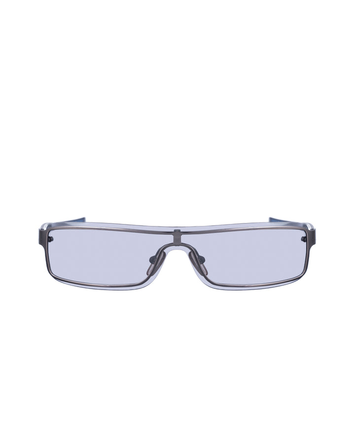 Oliver by Valentino 90's Navy Rectangular Frame Sunglasses
