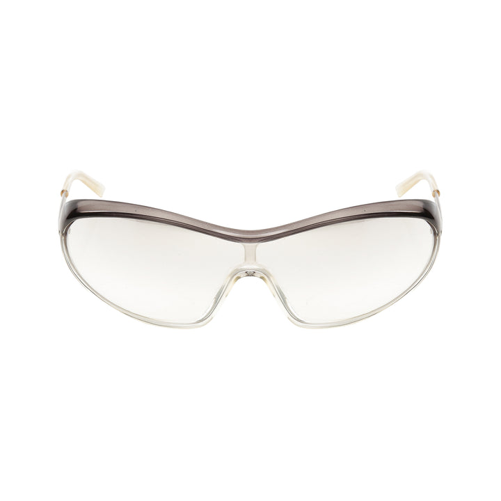 Oliver by Valentino 90's Transparent White Sunglasses