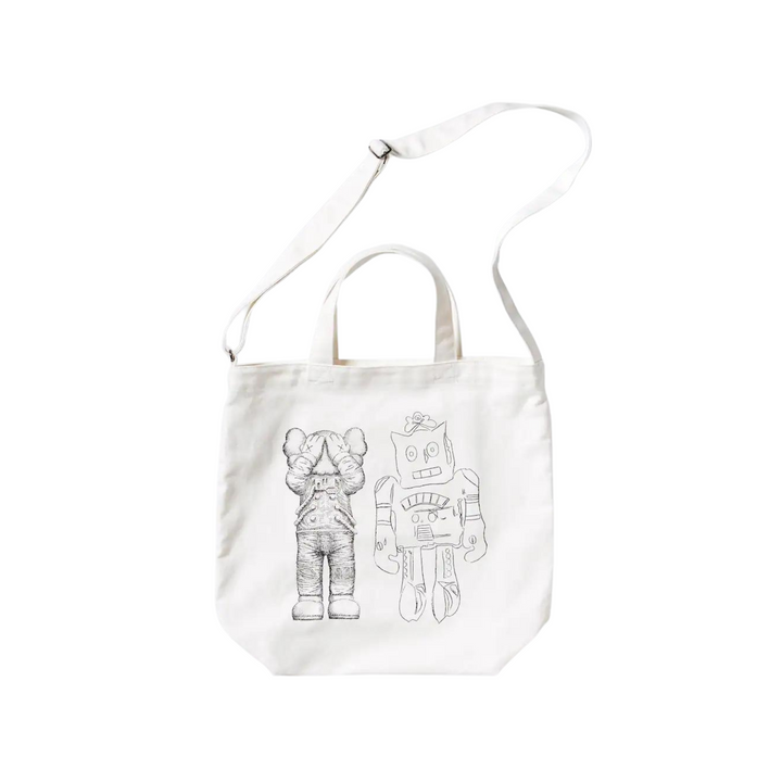 KAWS Uniqlo x Andy Warhol Tote Bag White