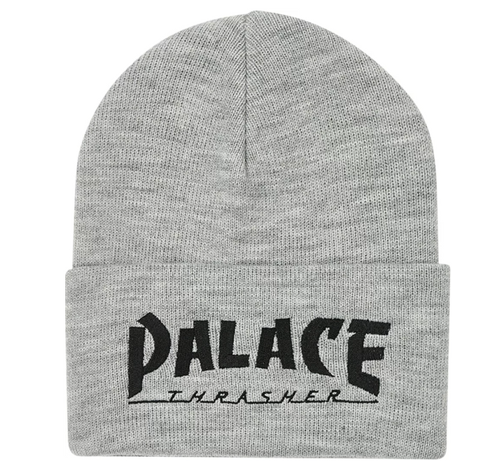 Palace x Thrasher Beanie Grey Showroom NHype Lodz Polska