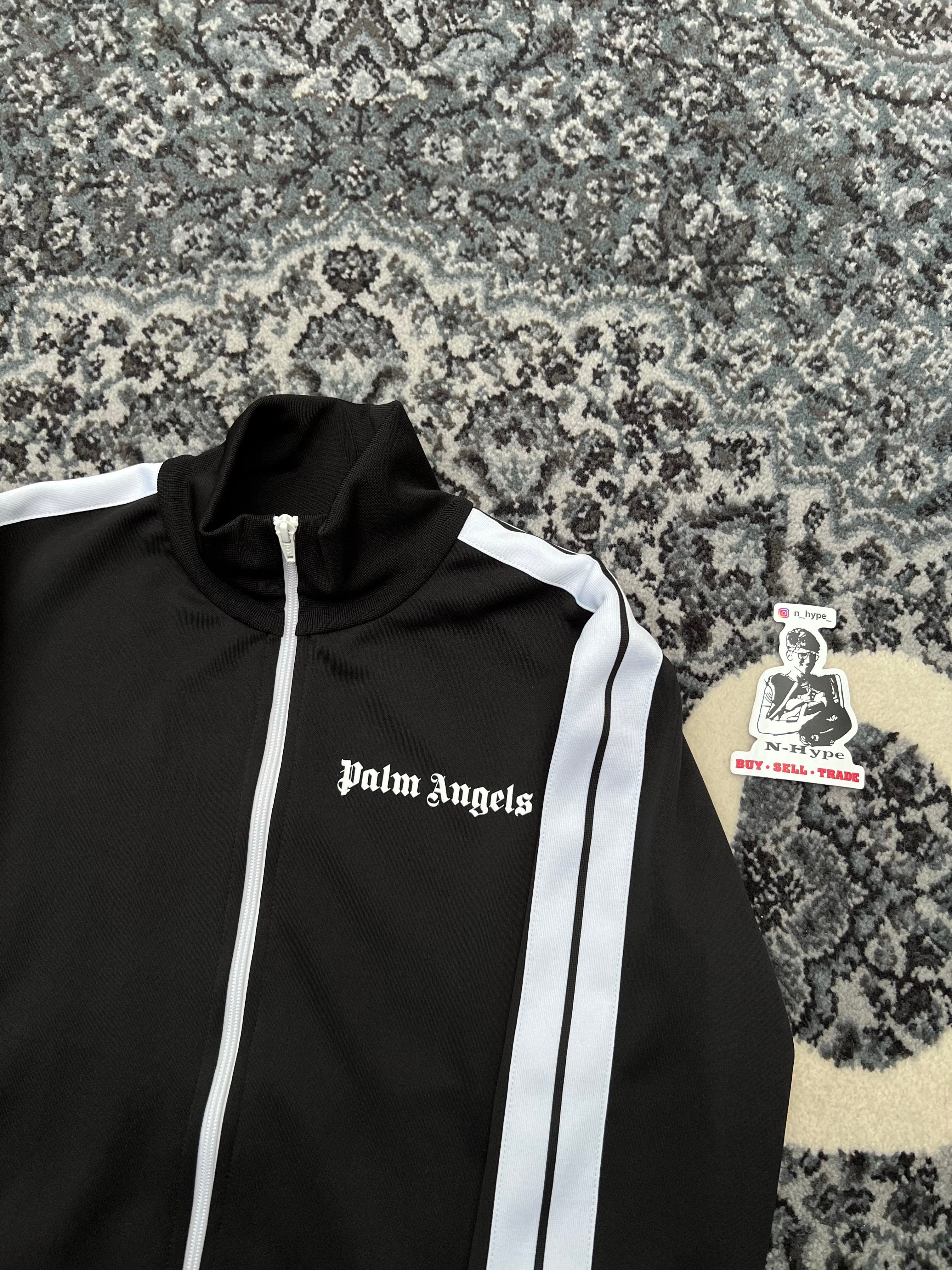 Palm Angels Logo Track Jacket Black Showroom NHype Lodz Polska