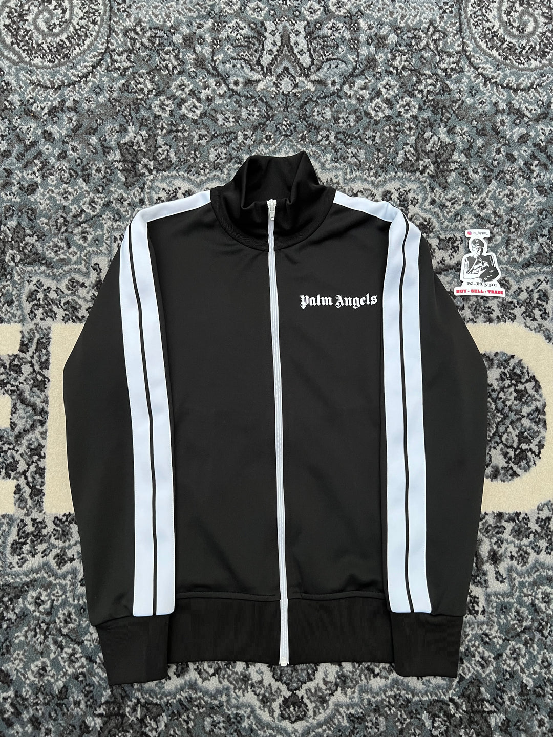 Palm Angels Logo Track Jacket Black Showroom NHype Lodz Polska 2