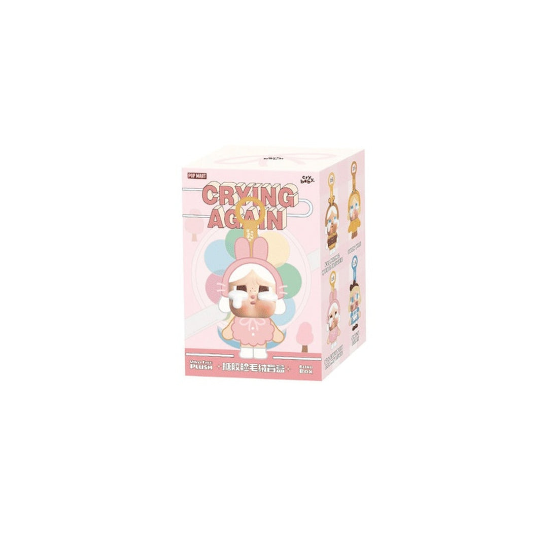 Pop Mart CryBaby Crying Again Series Vinyl Face Plush Single Blind Box - Czarny - N-Hype