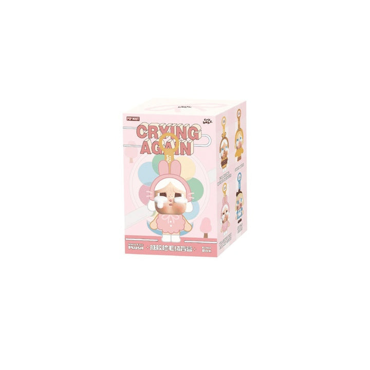 Pop Mart CryBaby Crying Again Series Vinyl Face Plush Single Blind Box - Czarny - N-Hype