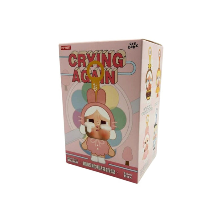 Pop Mart CryBaby Crying Again Series Vinyl Face Plush Single Blind Box - Czarny - N-Hype