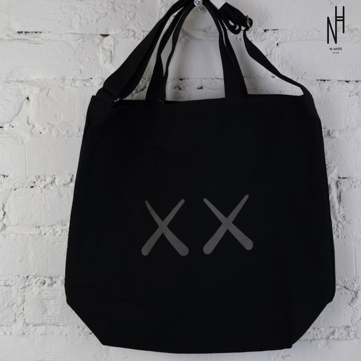 KAWS Uniqlo x Andy Warhol Tote Bag Black