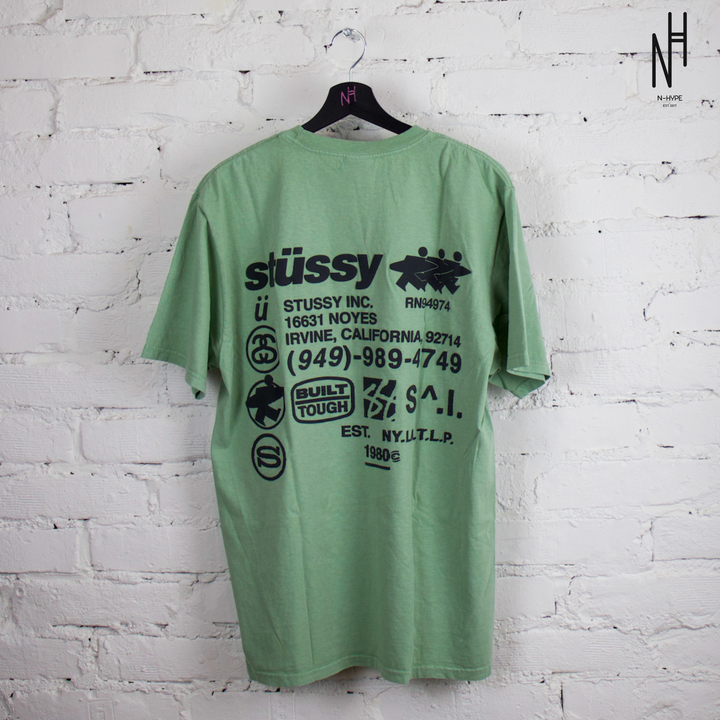 Stussy DNA Pigment Dyed Tee Granite