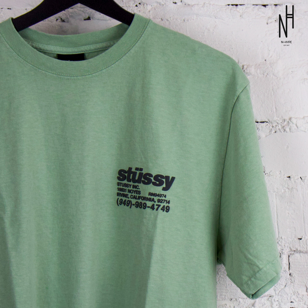 Stussy DNA Pigment Dyed Tee Granite – N-Hype Stussy DNA Pigment Dyed Tee Granite – N-Hype