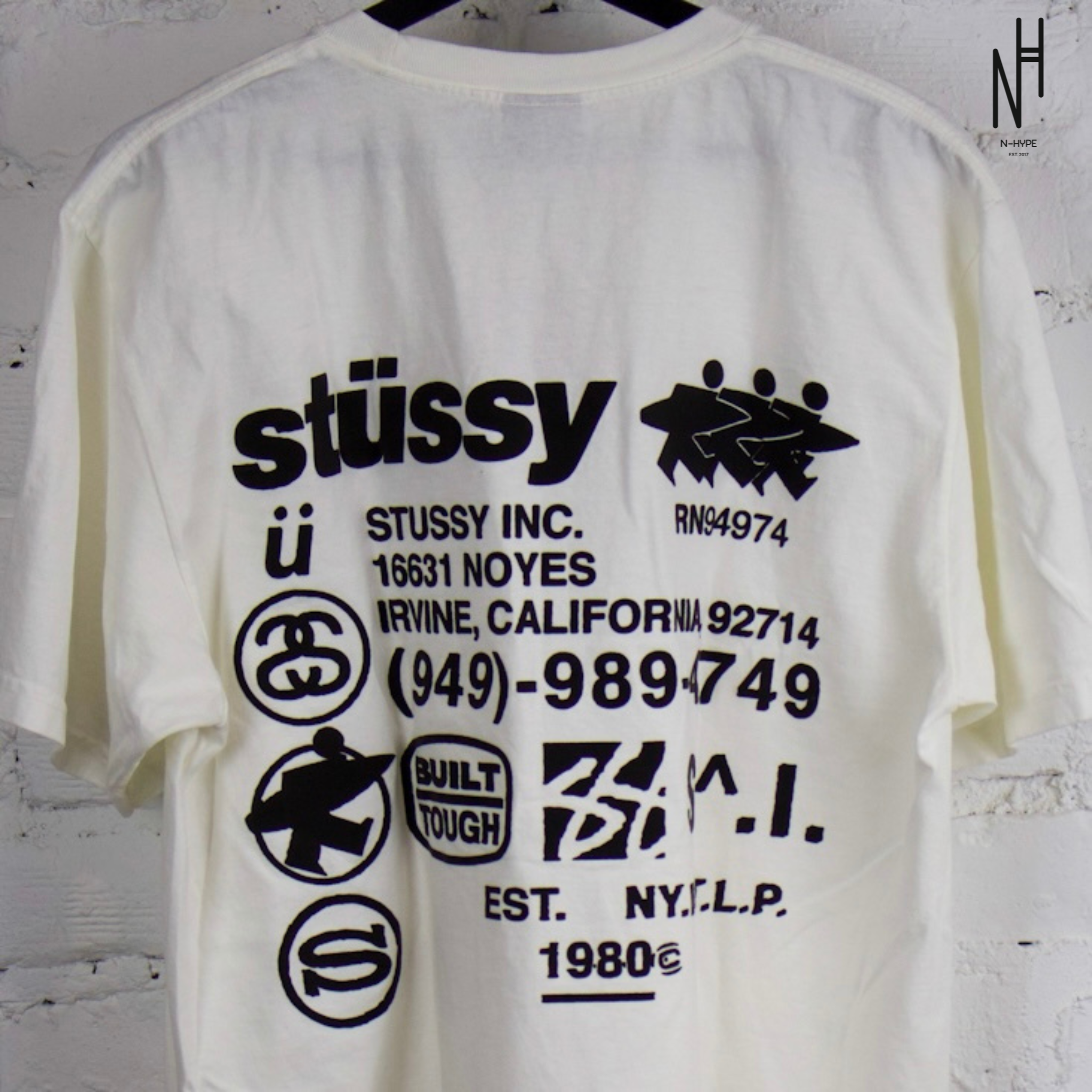 Stussy DNA Pigment Dyed Tee Natural