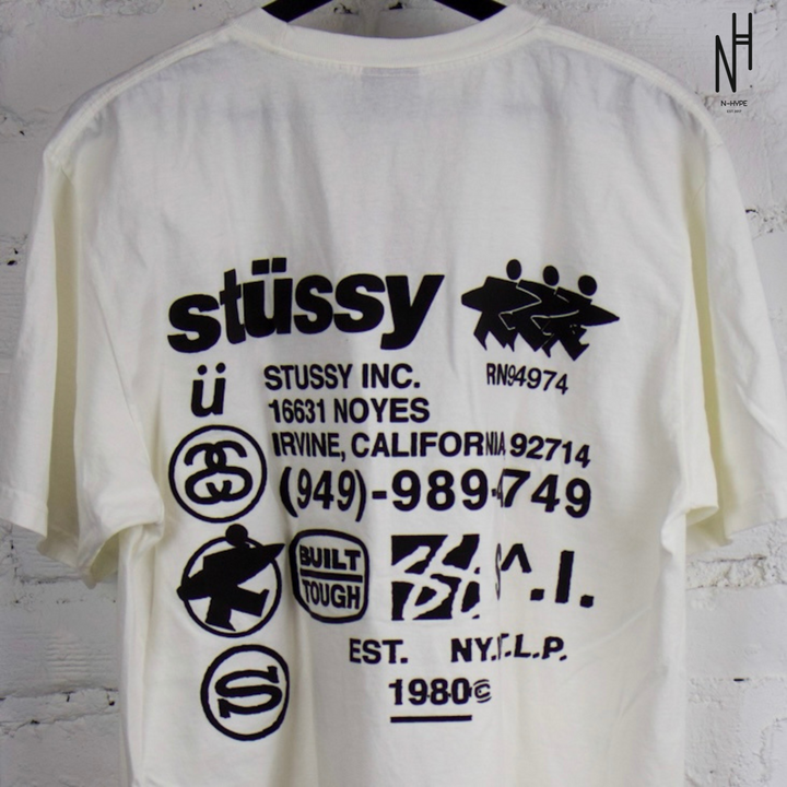 Stussy DNA Pigment Dyed Tee Natural