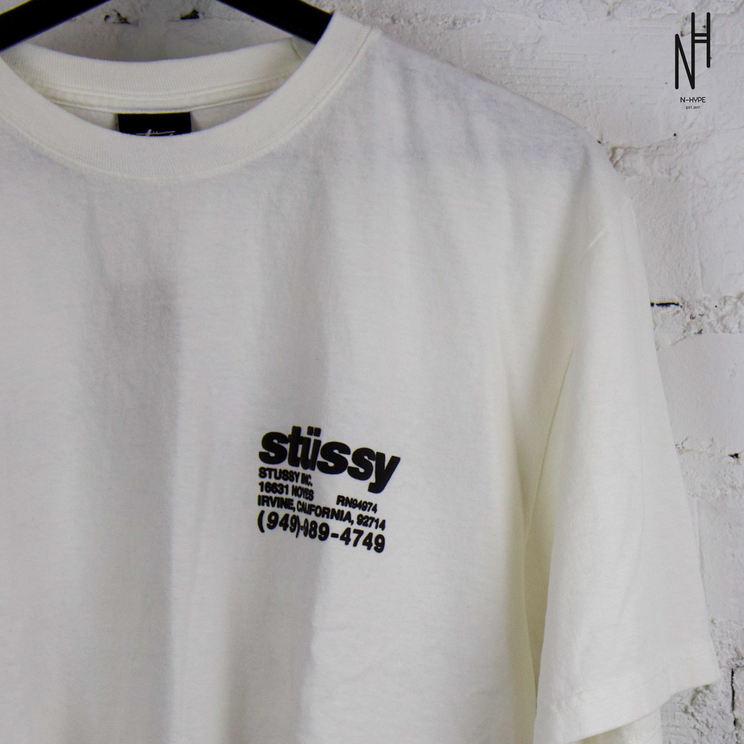 Stussy DNA Pigment Dyed Tee Natural