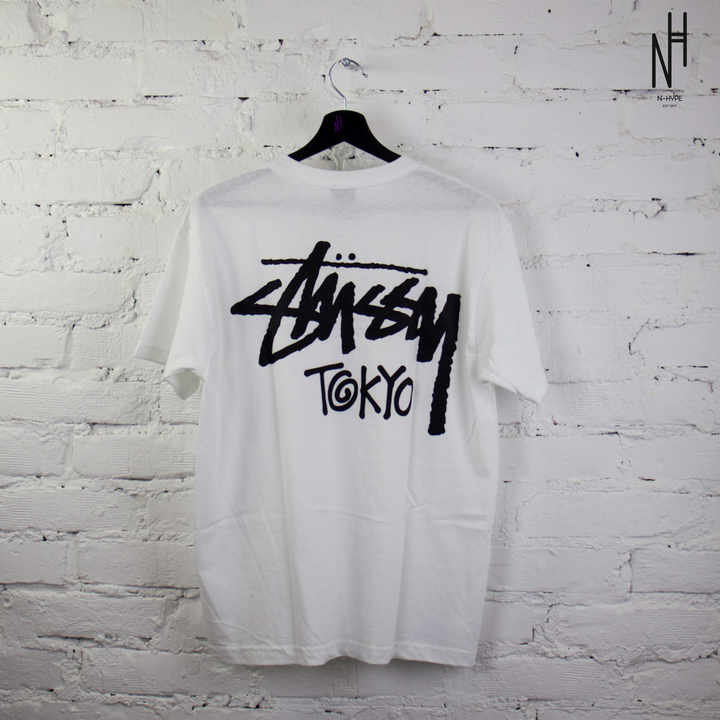 Stussy Stock Tokyo Tee White