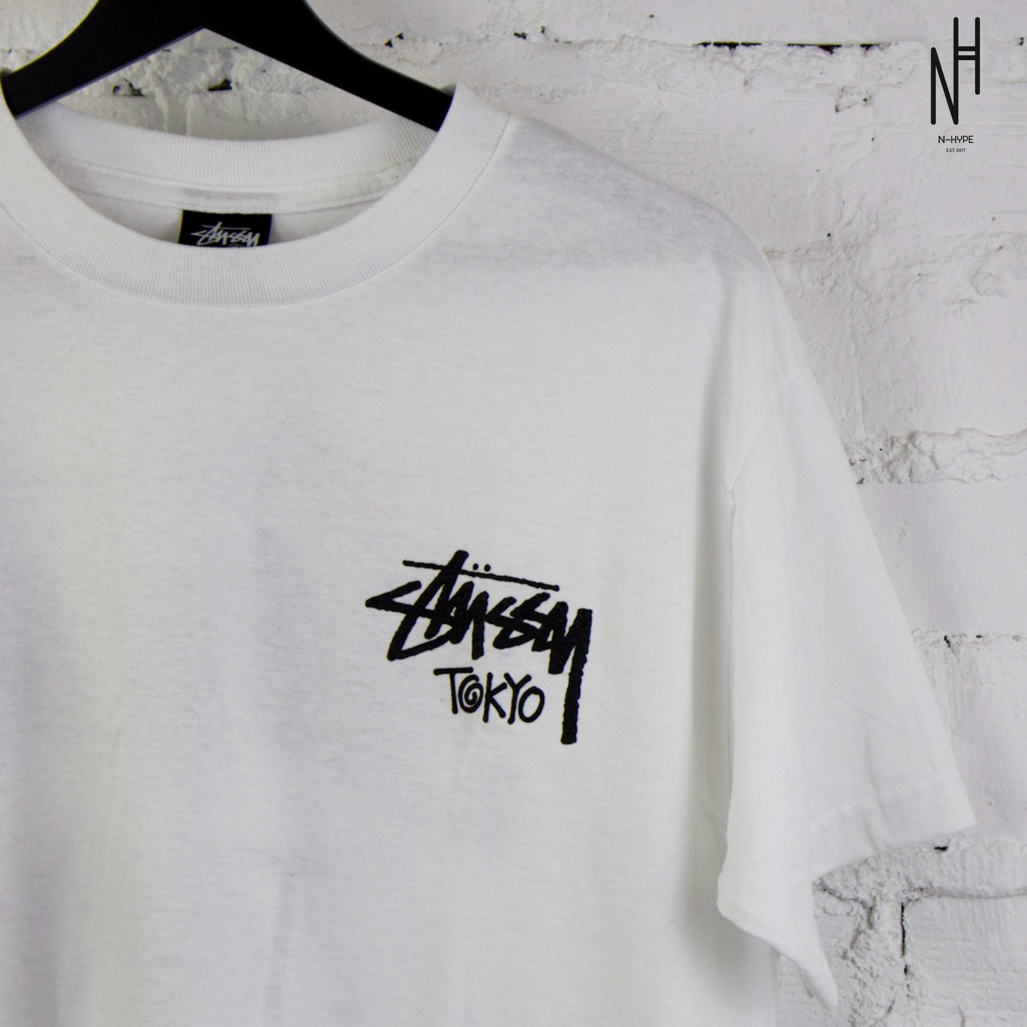 Stussy Stock Tokyo Tee White