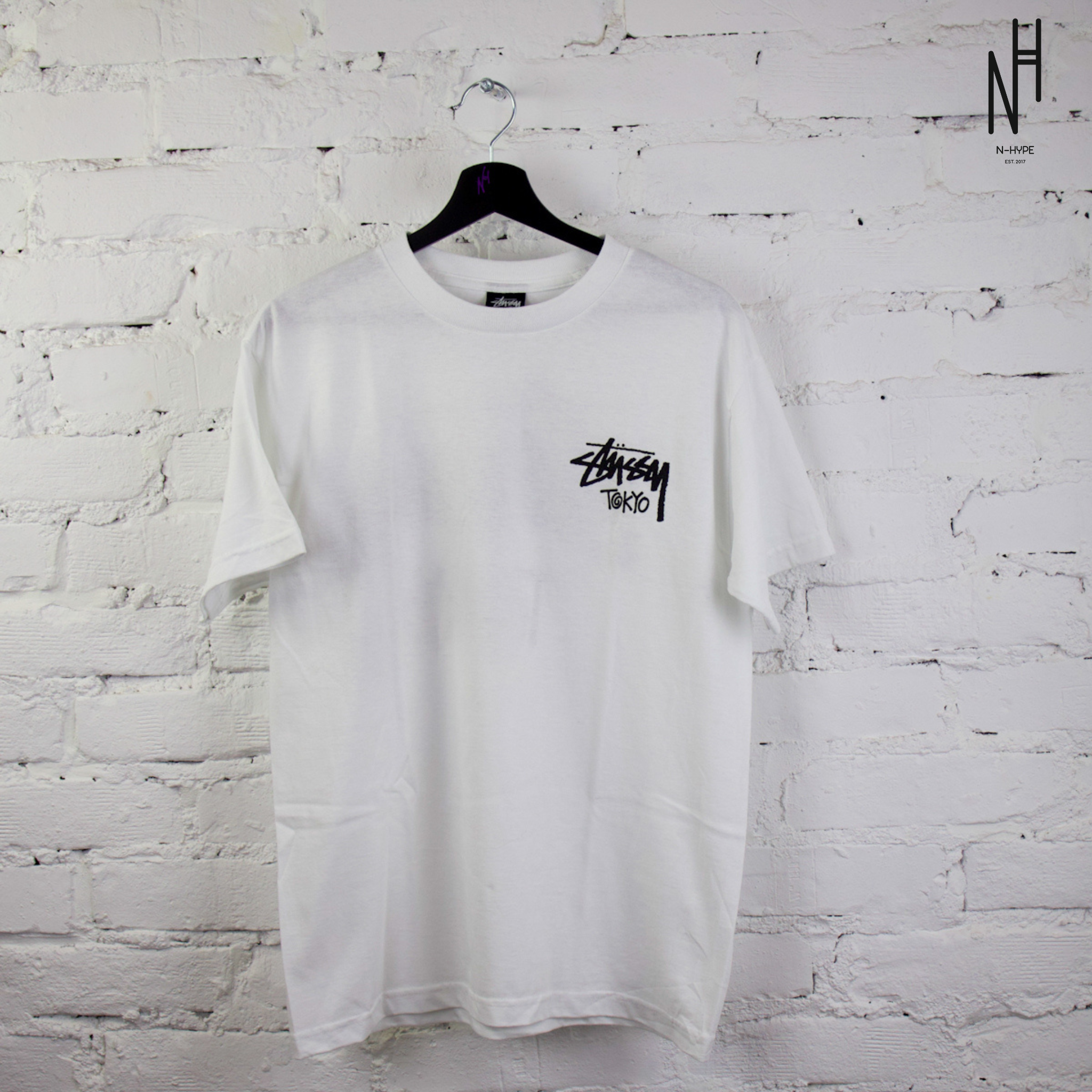 Stussy Stock Tokyo Tee White