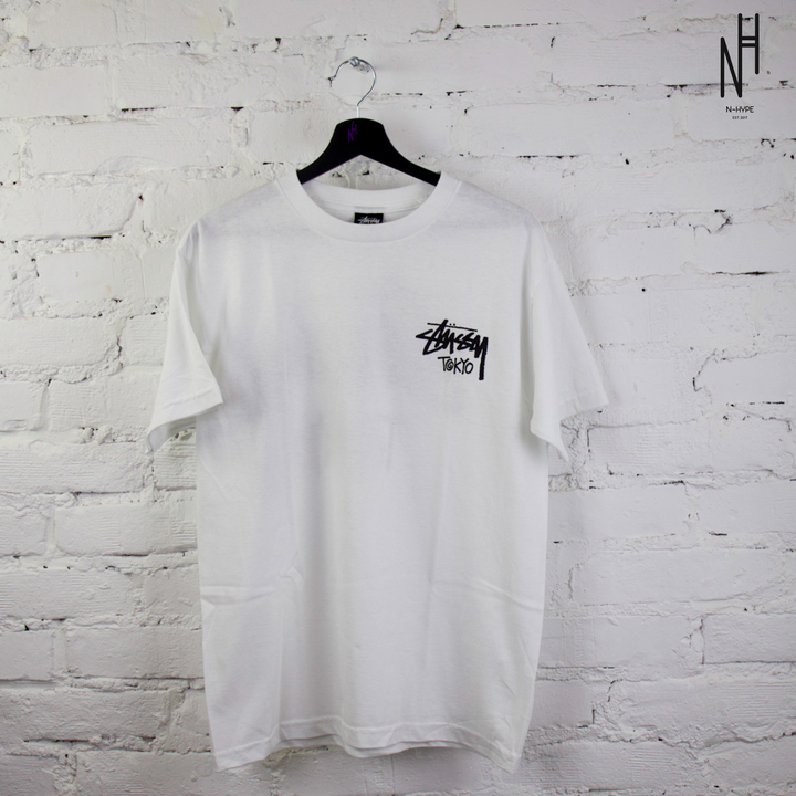 Stussy Stock Tokyo Tee White