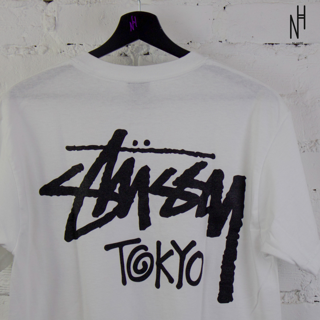 Stussy Stock Tokyo Tee White