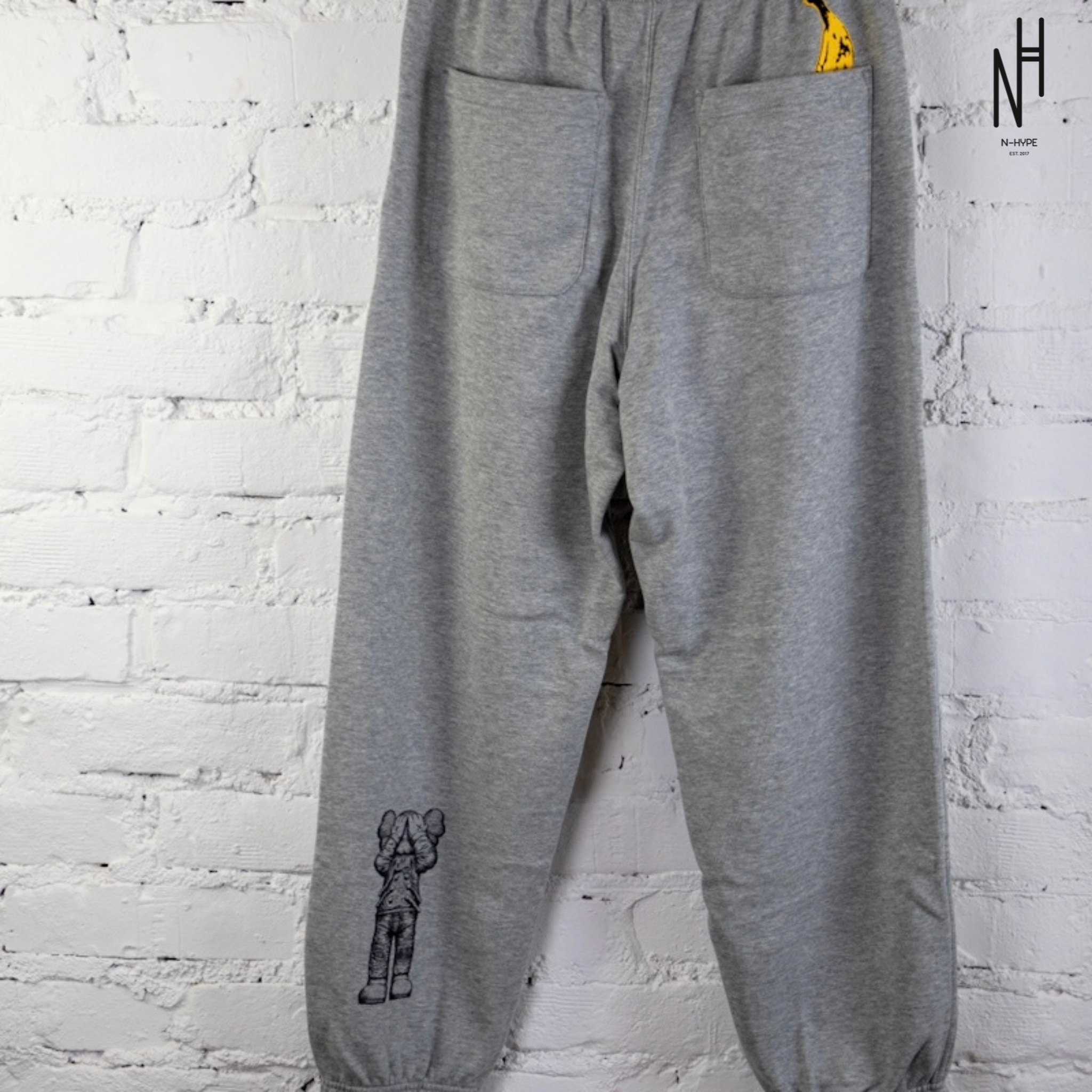 KAWS Uniqlo x Andy Warhol Joggers Grey