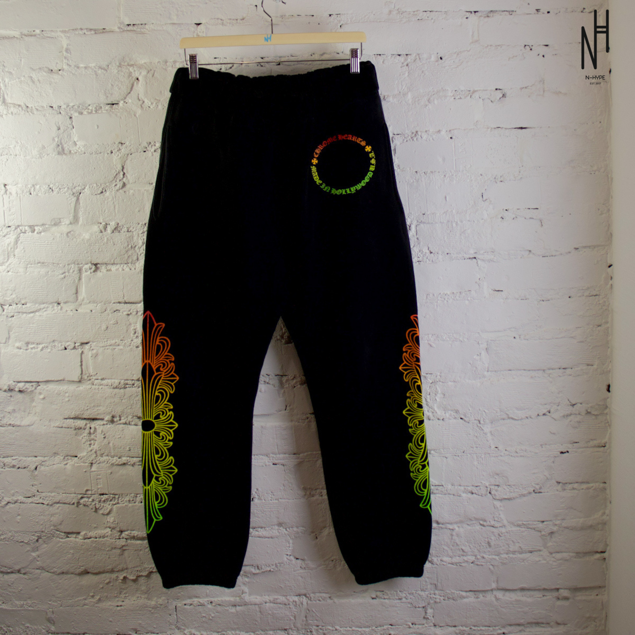 Chrome Hearts Gradient Sweatpants Black