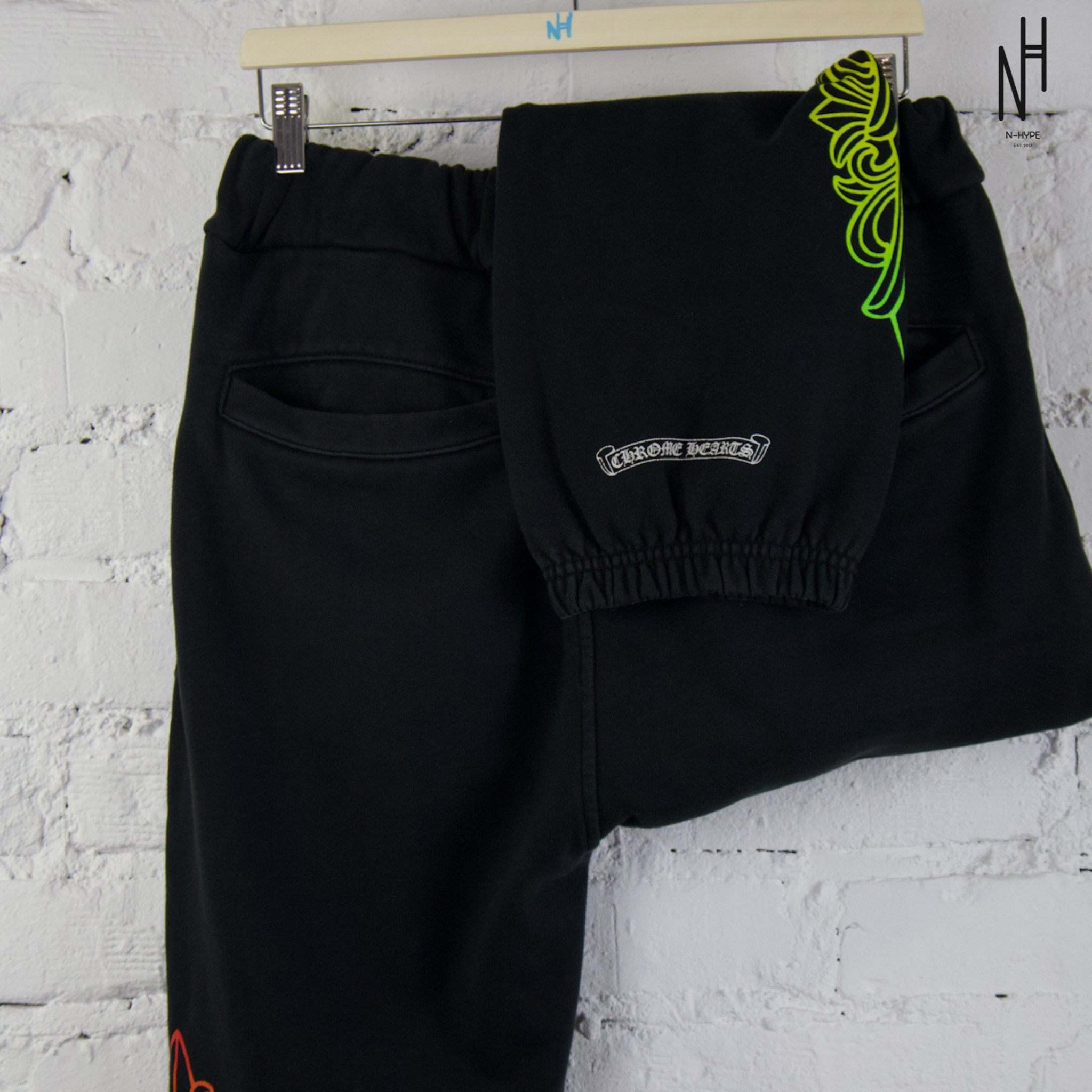 Chrome Hearts Gradient Sweatpants Black