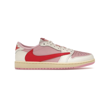 Jordan 1 Retro Low OG SP Travis Scott Sail Tropical Pink