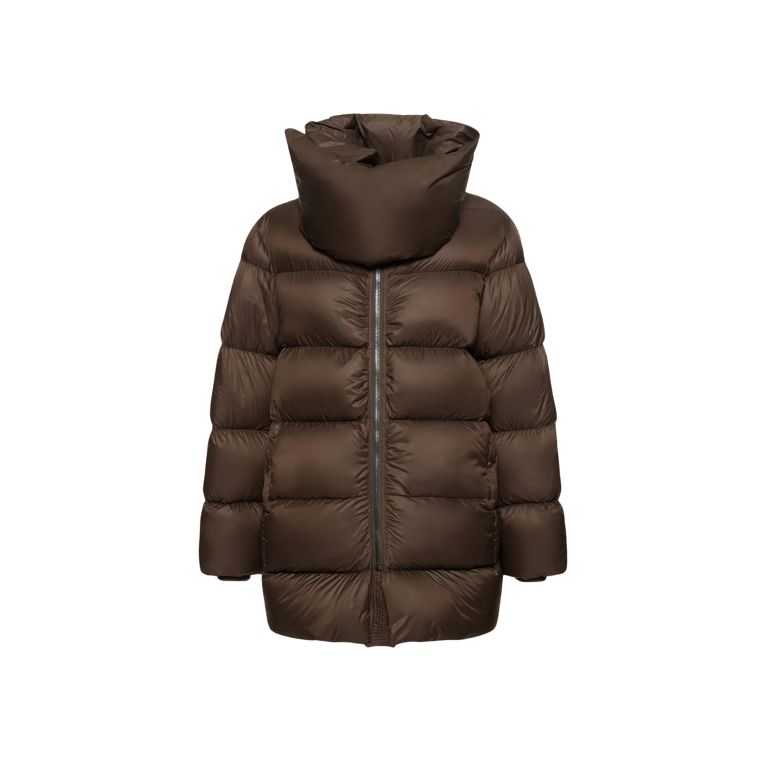Rick Owens High Neck Mountain Down Jacket N Hype