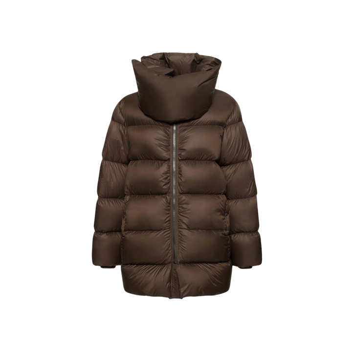 Rick Owens High Neck Mountain Down Jacket