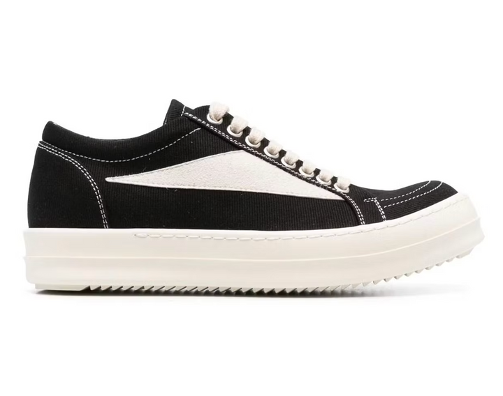 Rick Owens DRKSHDW Vintage Sneaks Black White (Women's) bok zewnetrzny Lodz Polska