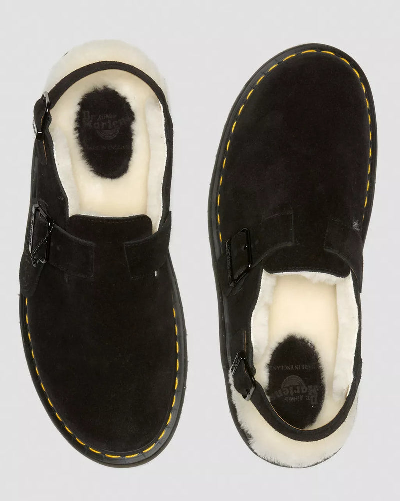 Shearling sales doc martens