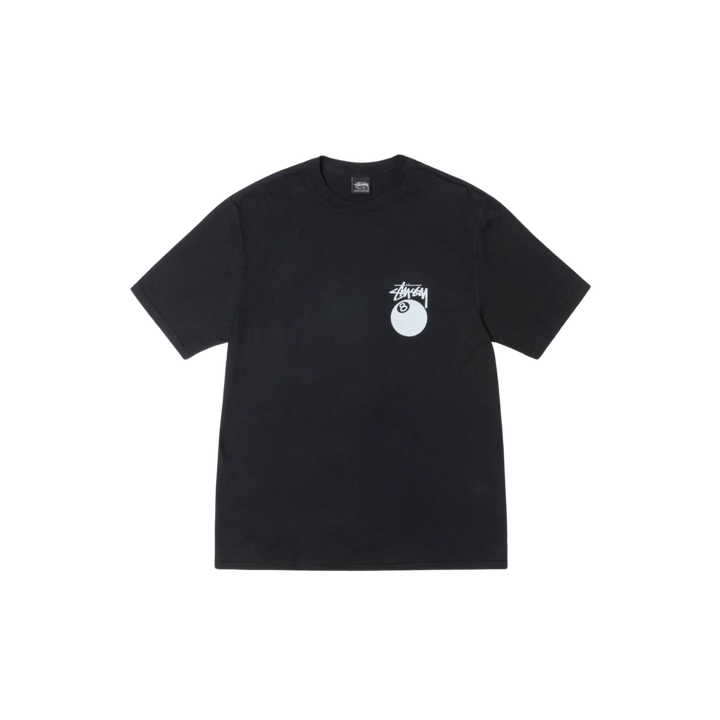 STÜSSY 8 Ball Tee Pigment Dyed Black