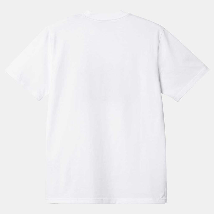 STUSSY BASIC LOGO SS TEE WHITE