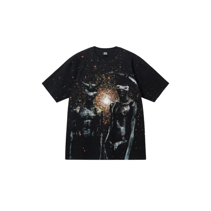 STUSSY Black Star Tee