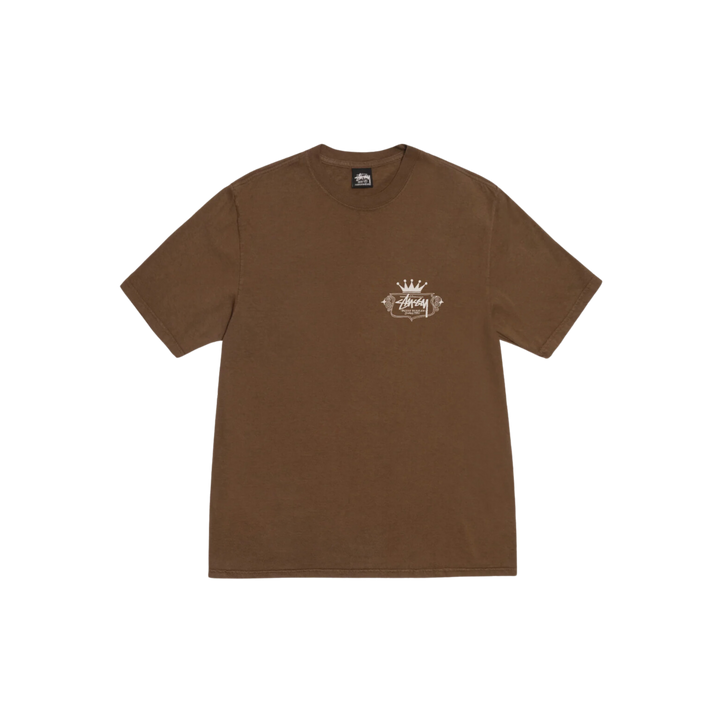 STÜSSY Built To Last Tee Pigment Dyed Brown