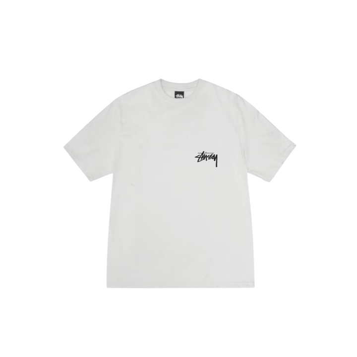 STÜSSY Chain-Link T-shirt Fog