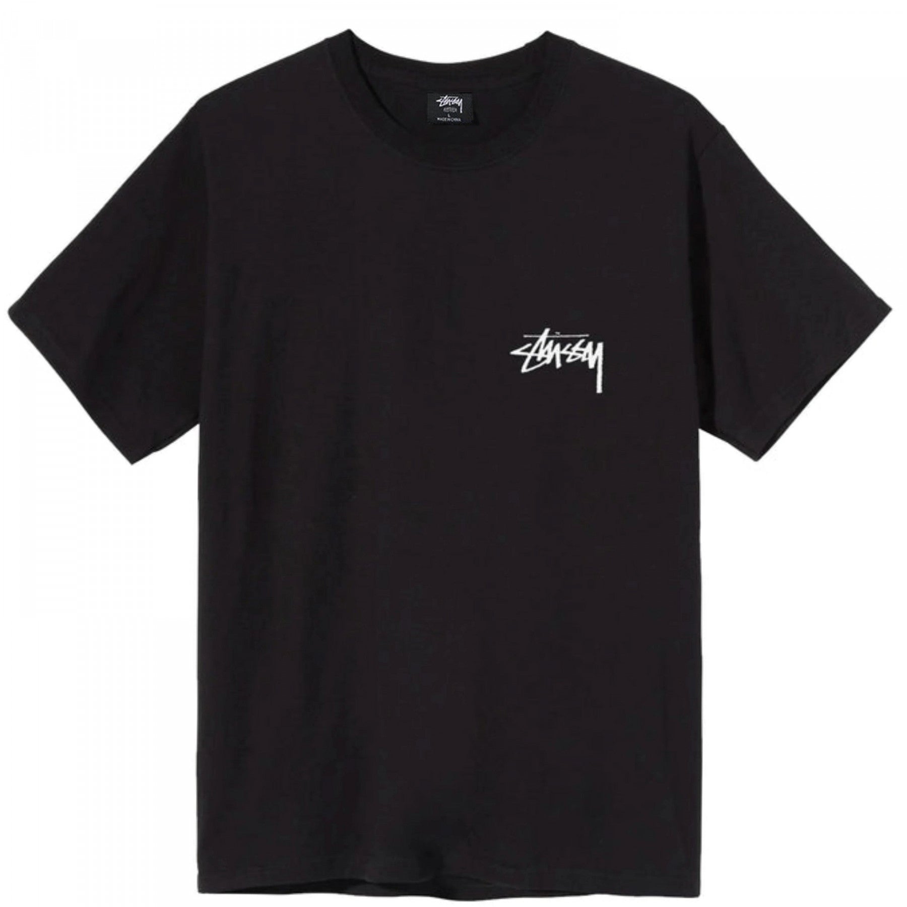 STUSSY PSYCHEDELIC HEAVYWEIGHT TEE BLACK