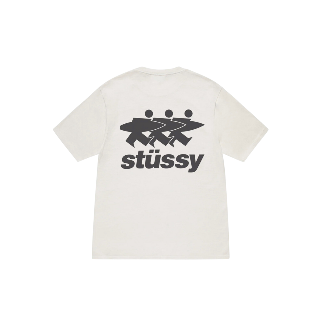 STÜSSY Surfwalk Tee Pigment Dyed Natural