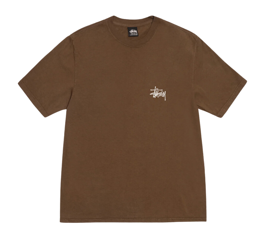 ★人気★【STUSSY】★UNIVERSE TEE PIGMENT DYED★COFFEE★ STÜSSY BASIC STÜSSY TEE PIGMENT DYED Brown – N-Hype