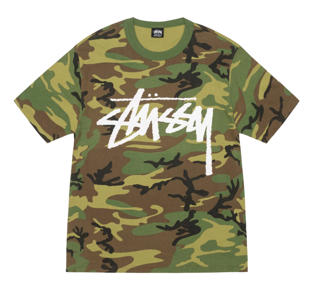 STÜSSY Stock Camo Tee Showroom NHype Lodz Polska